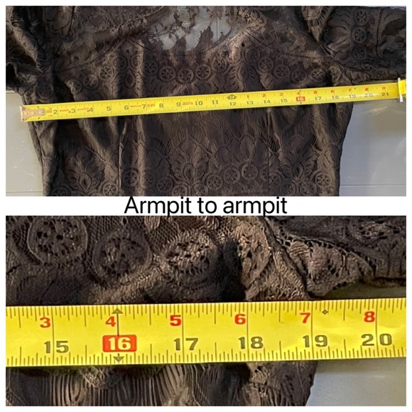 NWT BB DAKOTA Jayce Lace Black Sheath Party Cocktail Dress Size 14 - Picture 12 of 16